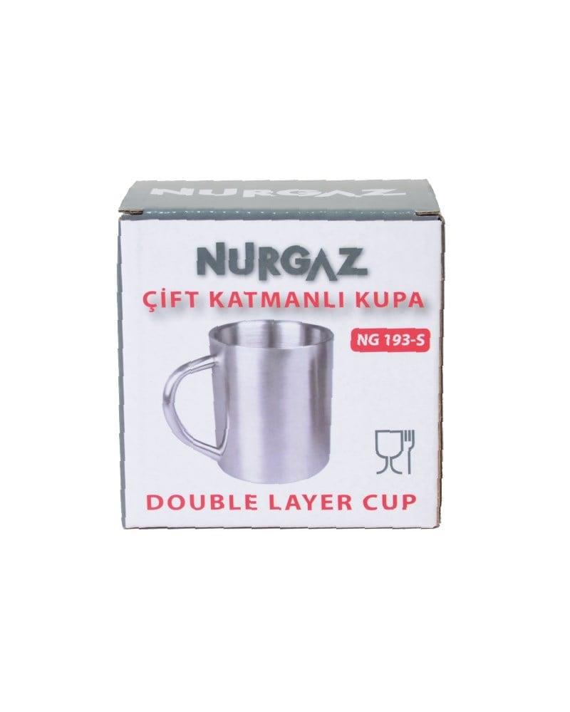Huğlu OutdoorÇift Katmanlı Kupa