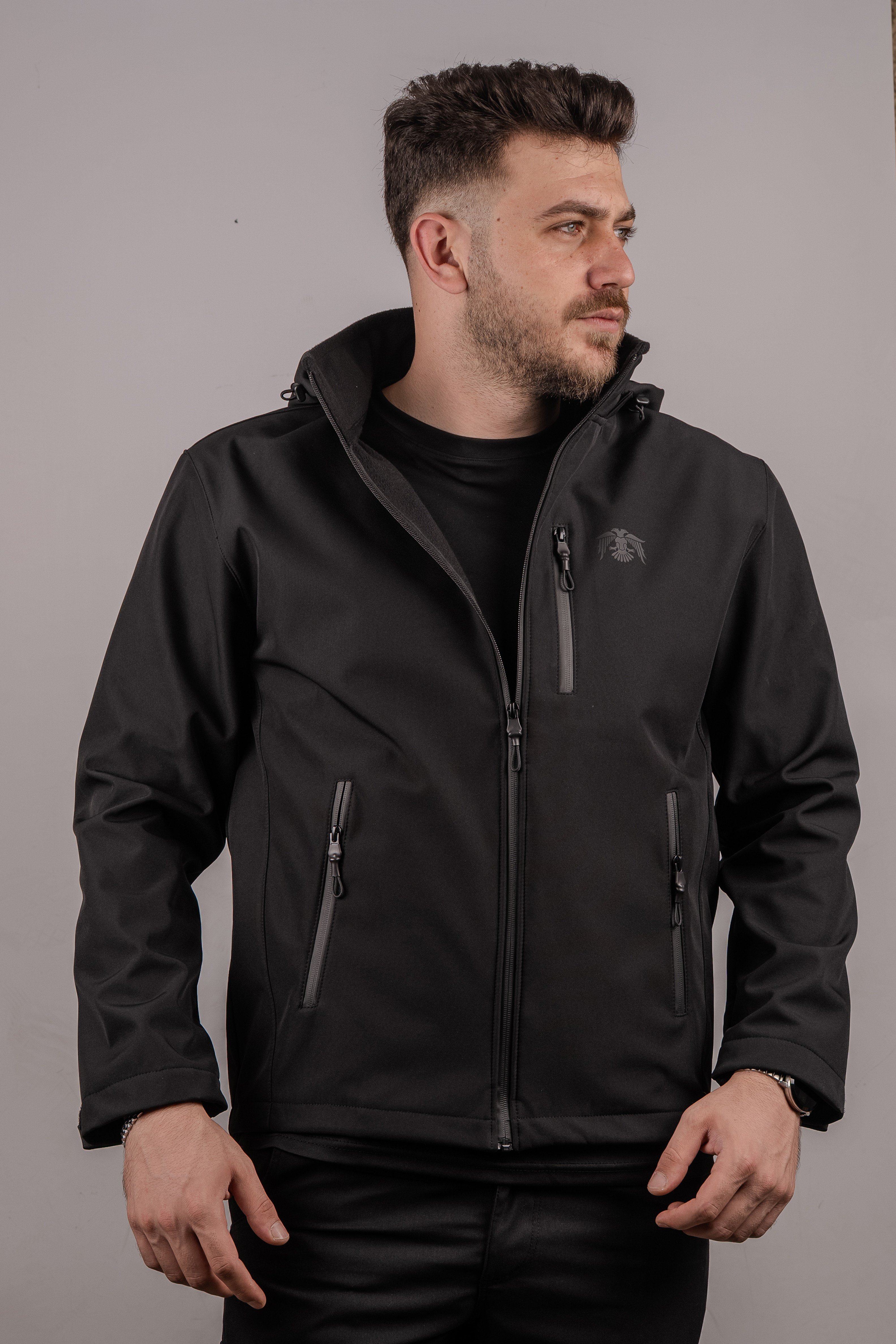 Huğlu Outdoor Fonksiyonel Softshell Mont