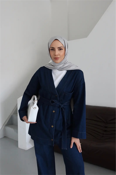 Cepli Kot Takım | Oversize Rahat Kesim Denim Kombin