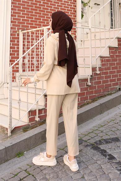 Ribana Detaylı Takım Bej