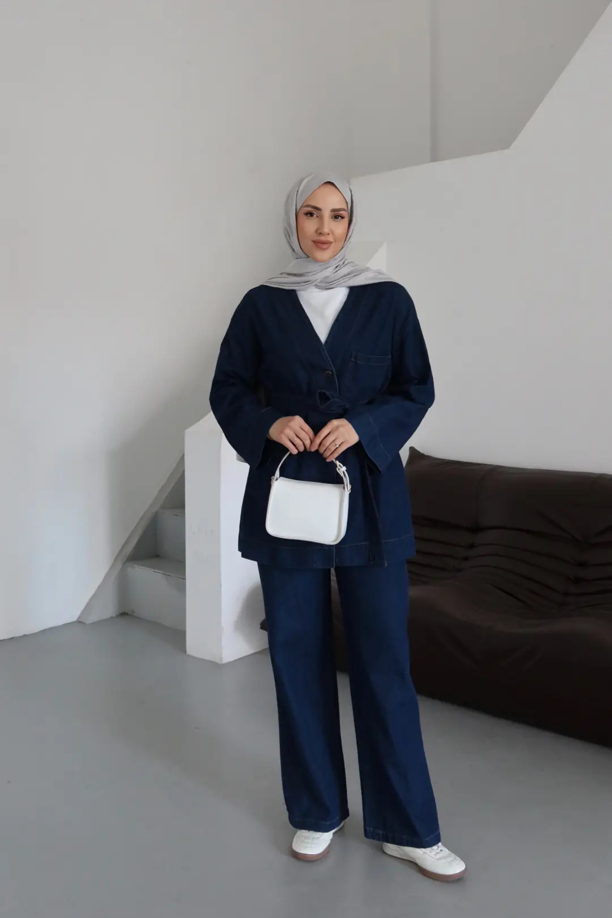 Cepli Kot Takım | Oversize Rahat Kesim Denim Kombin