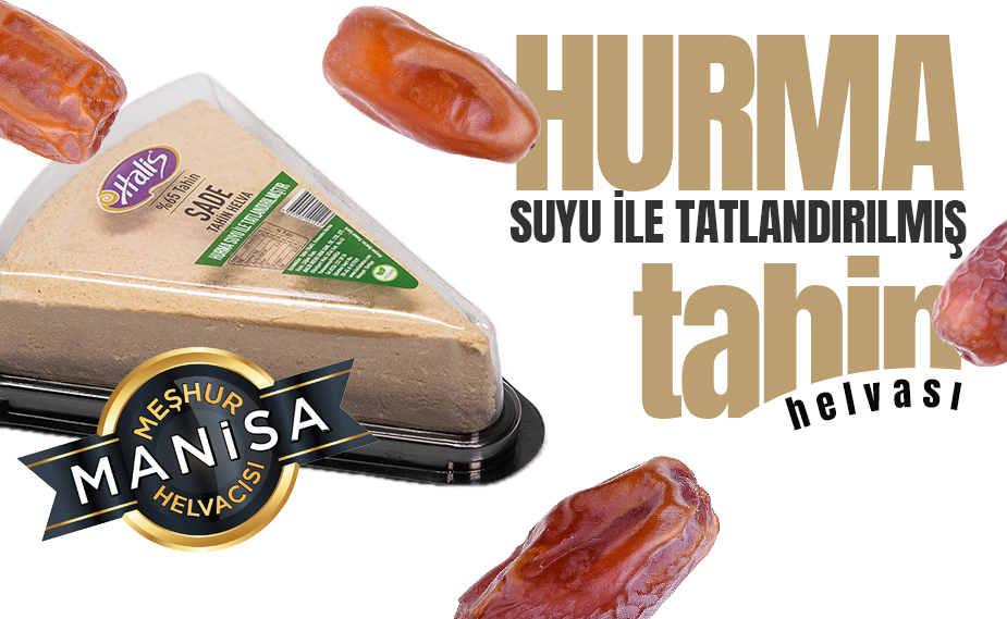 Hurma Suyu İle Tatlandırılmış Tahin Helvası