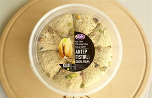 Antep Fıstıklı Doğal Tahin Helvası 600 gr