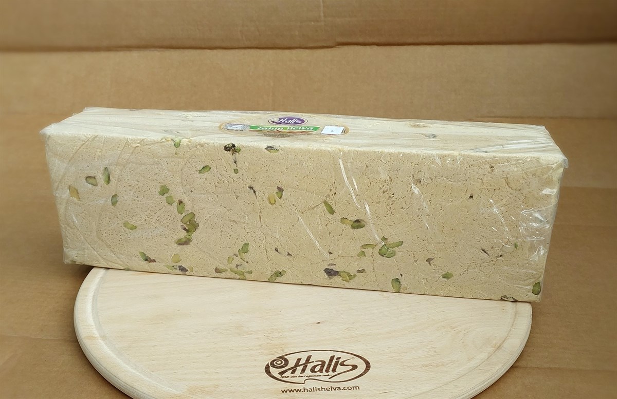 Antep Fıstıklı Tahin Helvası Blok 5 Kg