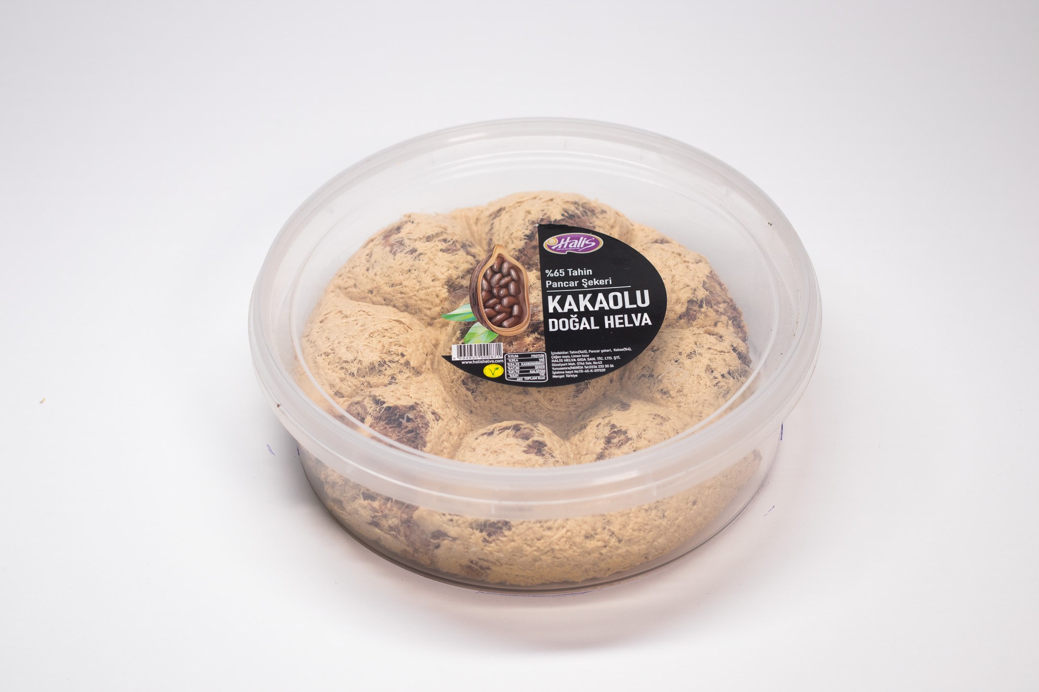 Kakaolu Doğal Tahin Helvası 600 gr