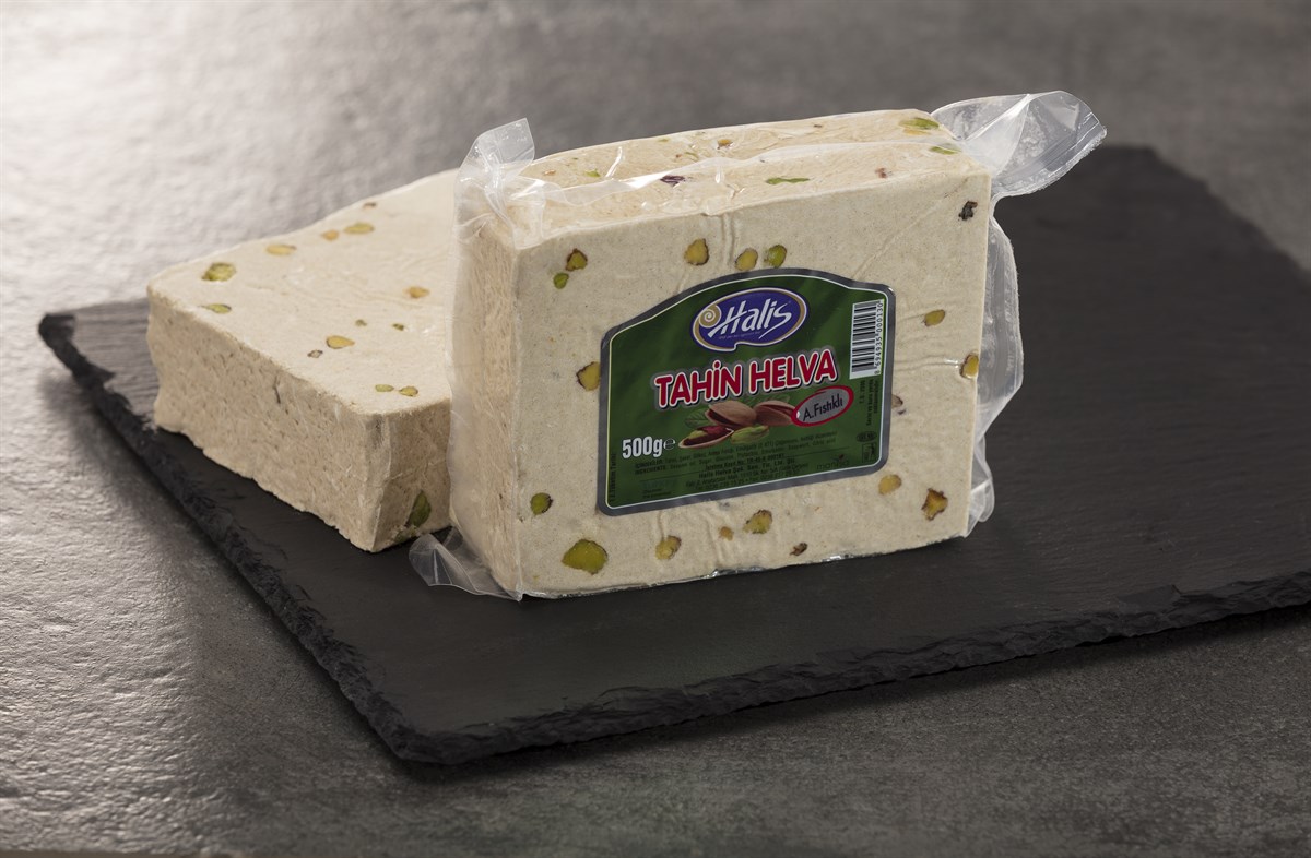 Vakumlu Helva Antep Fıstıklı (0,5 Kg)