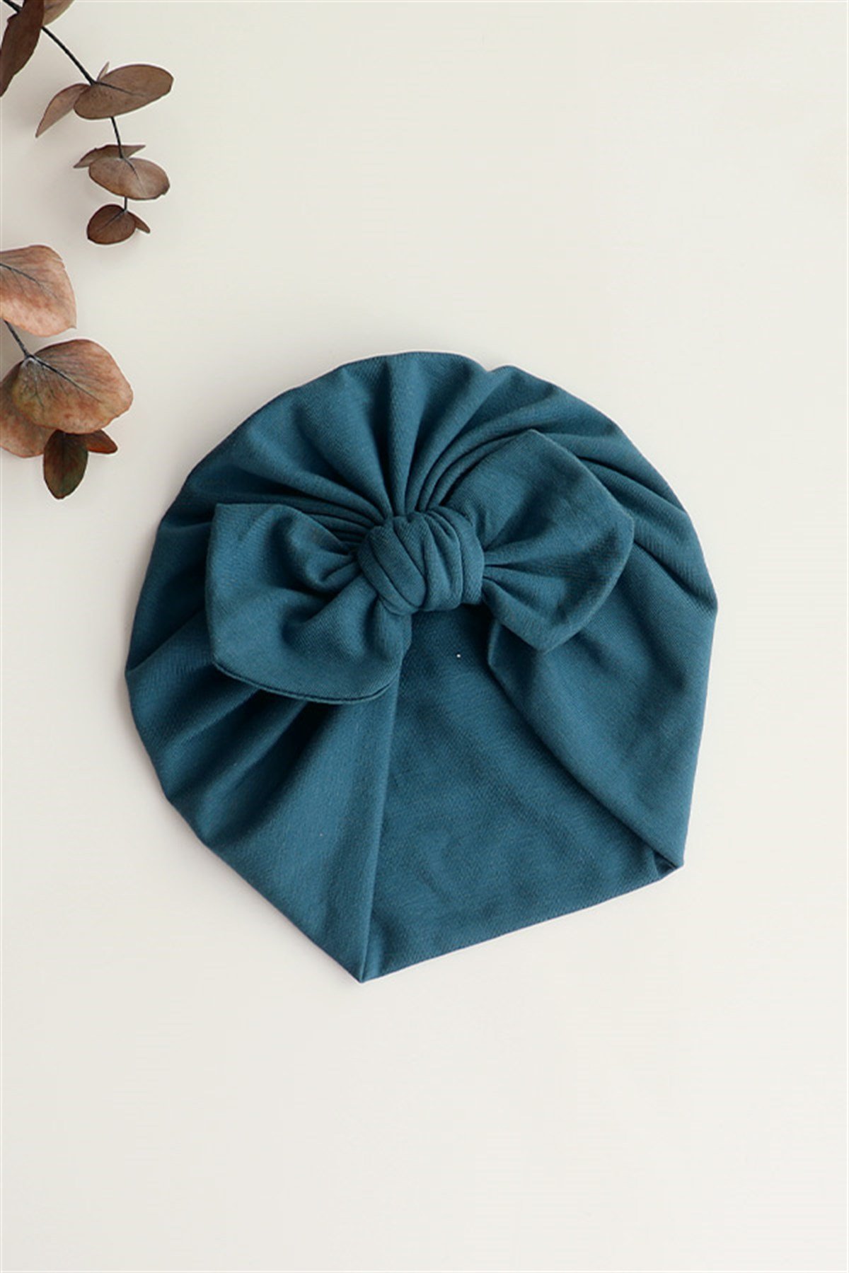 Petrol Renkli Bebek Tavşan Kulak Bone