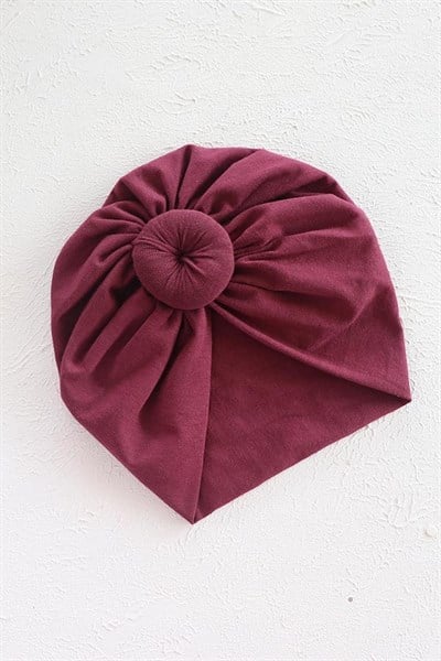 Açık Bordo Renkli Bebek Donut Bone