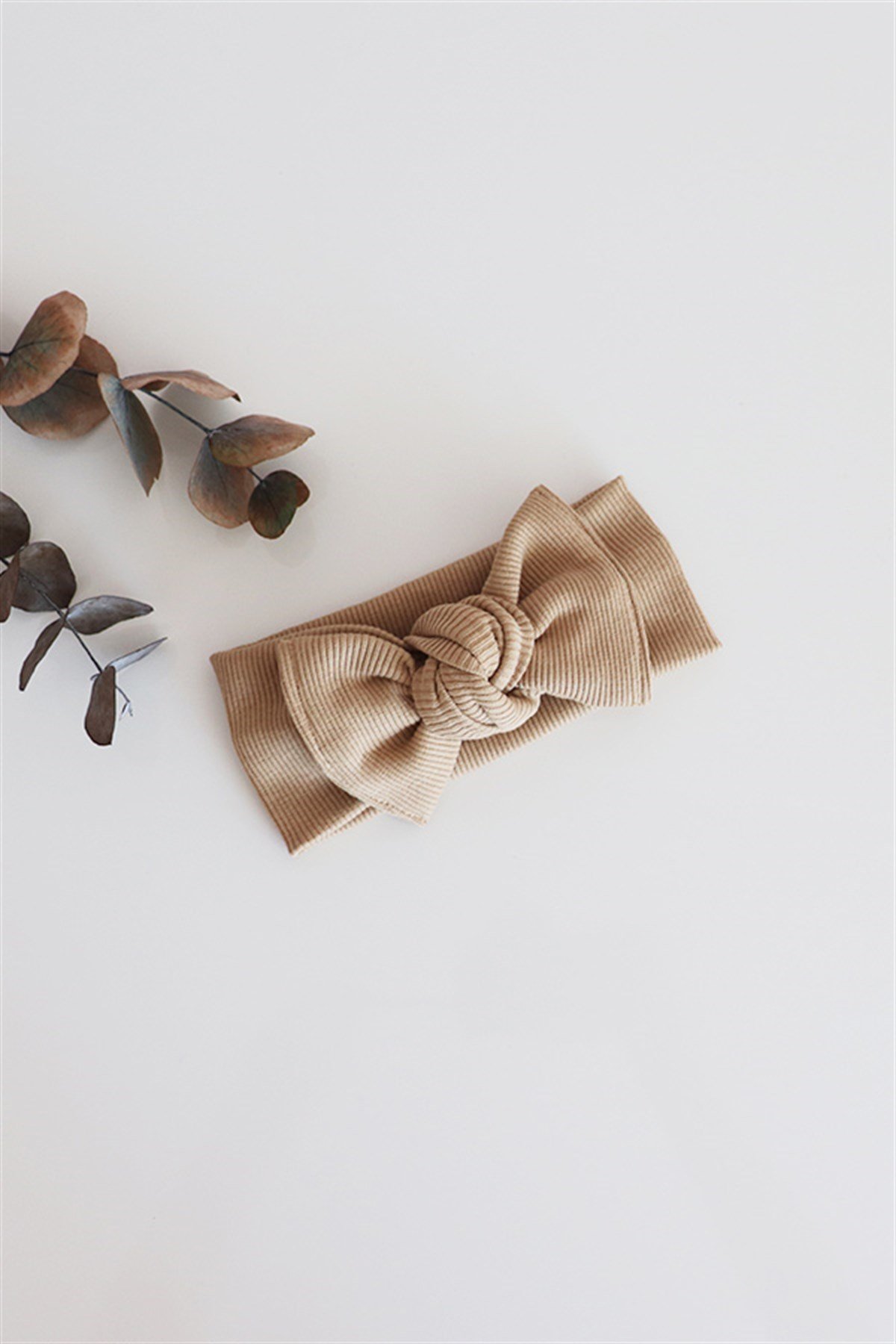 Açık Camel Renkli Yeni Ribana Bandana