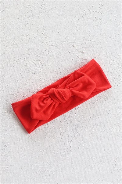 Açık Kırmızı Renkli Tavşan Kulak Bandana