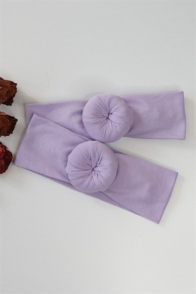 Açık Lila Renkli Donut Bandana
