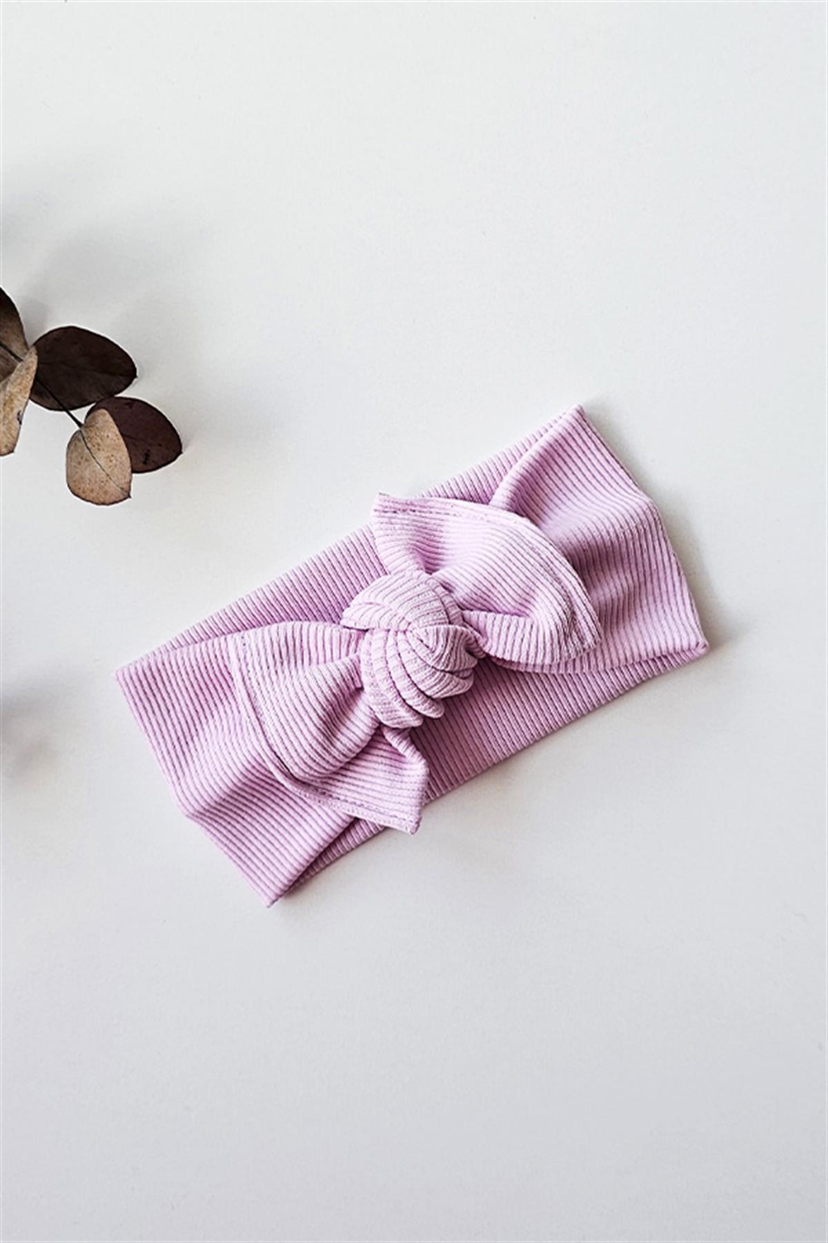 Açık Lila Renkli Yeni Ribana Bandana