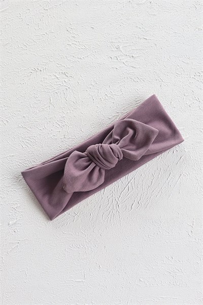 Açık Mürdüm Renkli Tavşan Kulak Bandana