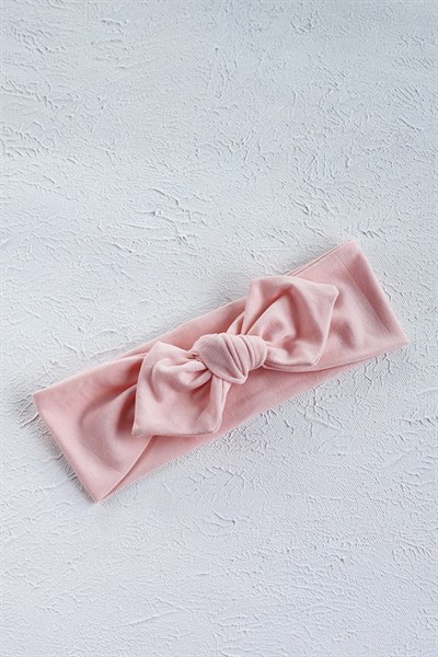 Açık Yavruağzı Renkli Tavşan Kulak Bandana