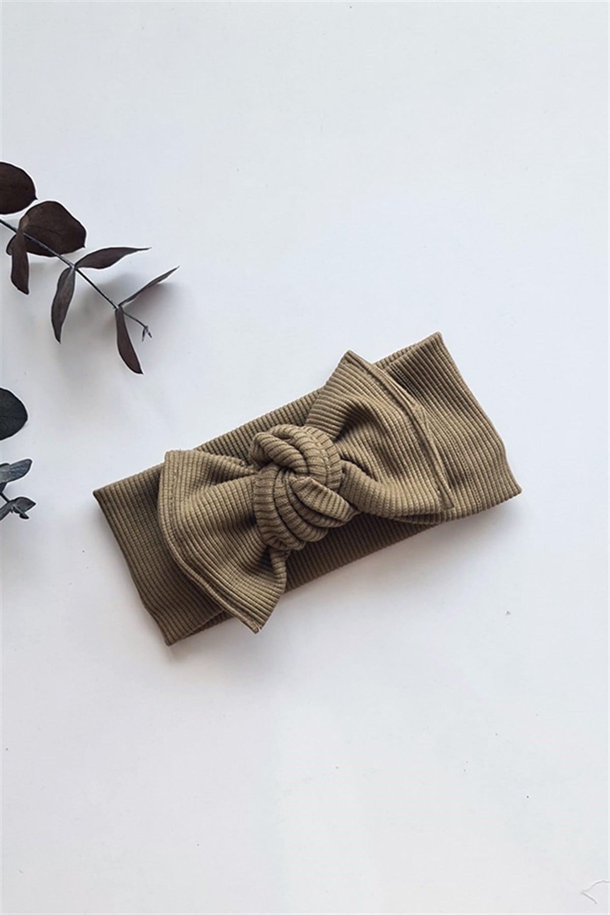 Asker Yeşili Renkli Ribana Bandana