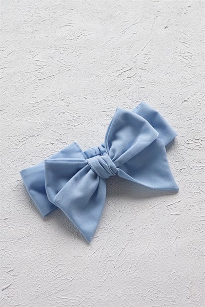 Bebe Mavi Bebek Fiyonk Bandana