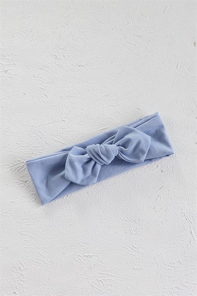 Bebe Mavi Renkli Bebek Tavşan Kulak Bandana