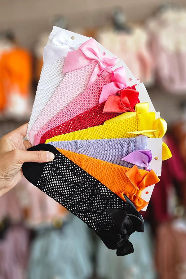 Bebek Fileli Dizaltı Çorap