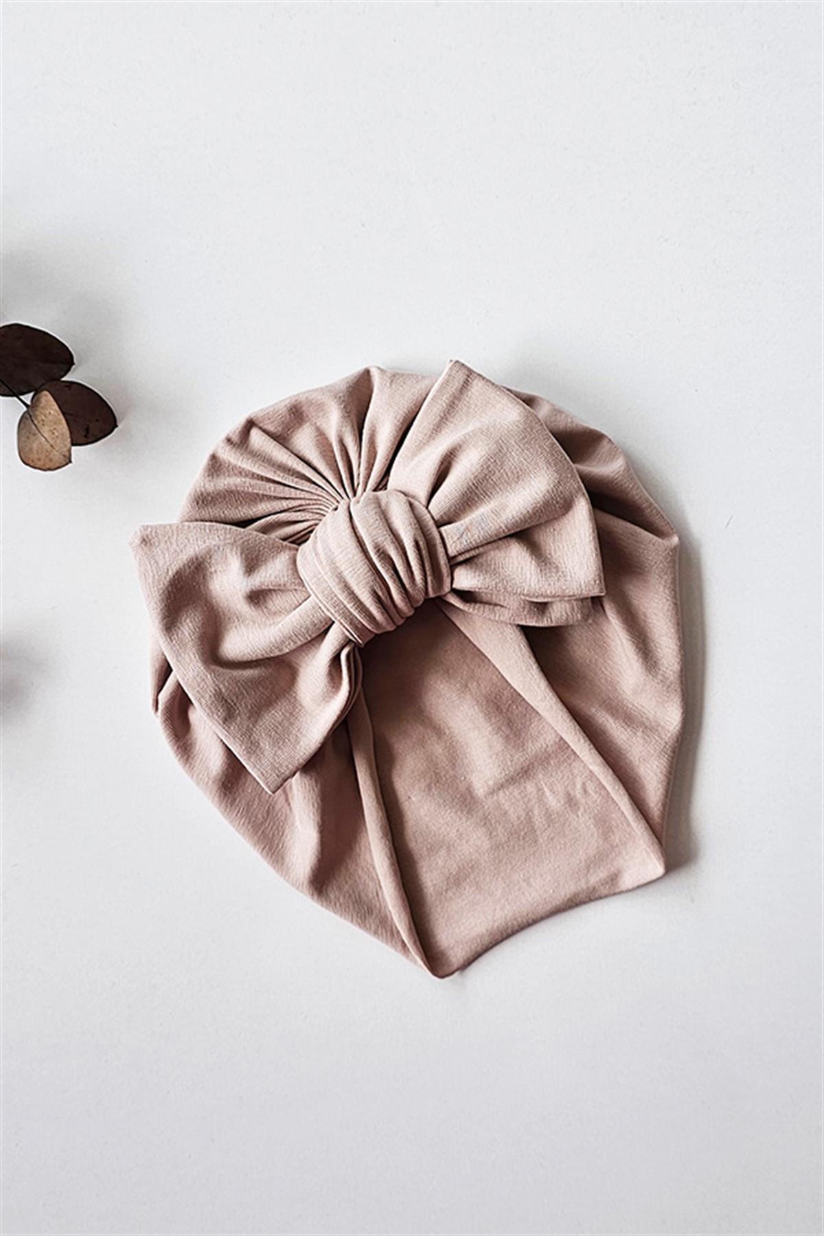 Bej Renkli Fiyonk Bone