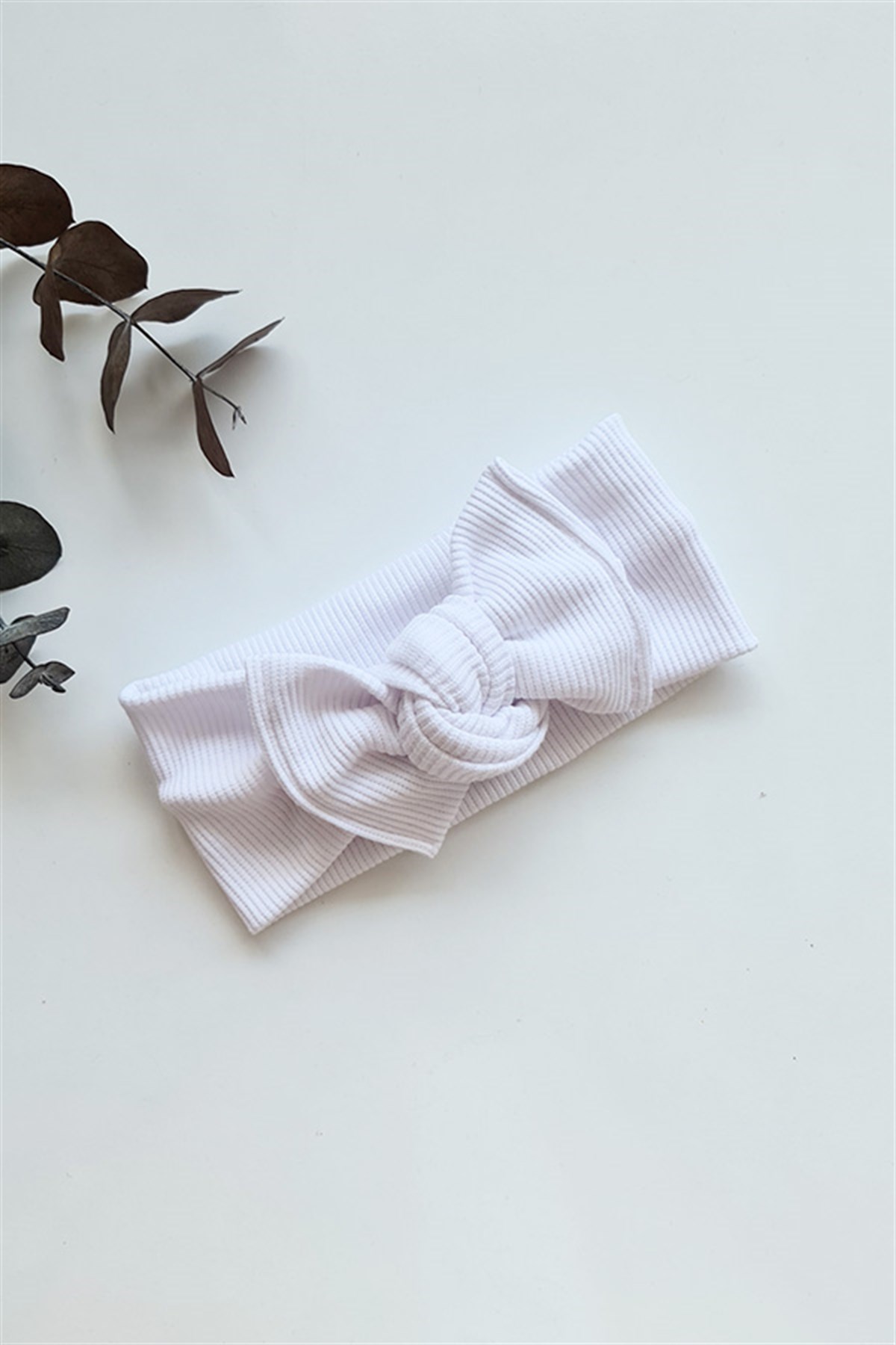 Beyaz Renkli Yeni Ribana Bandana