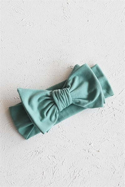 Çağla Renkli Fiyonk Penye Bandana
