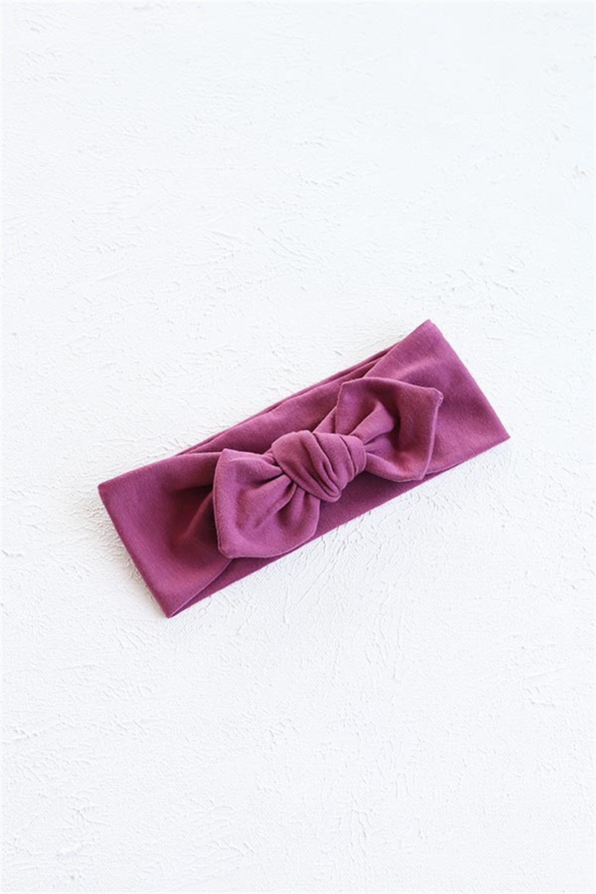 Canlı Mor Renk Tavşan Kulak Bandana