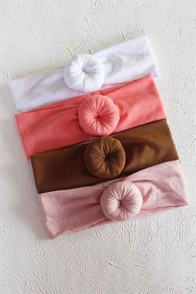 Donut Bebek Bandana Set 1 (6-24 Ay)