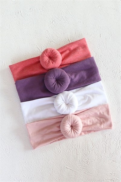 Donut Bebek Bandana Set 2 (6-24 Ay)