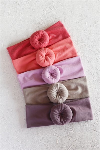 Donut Bebek Bandana Set 8 (0-6 Ay)