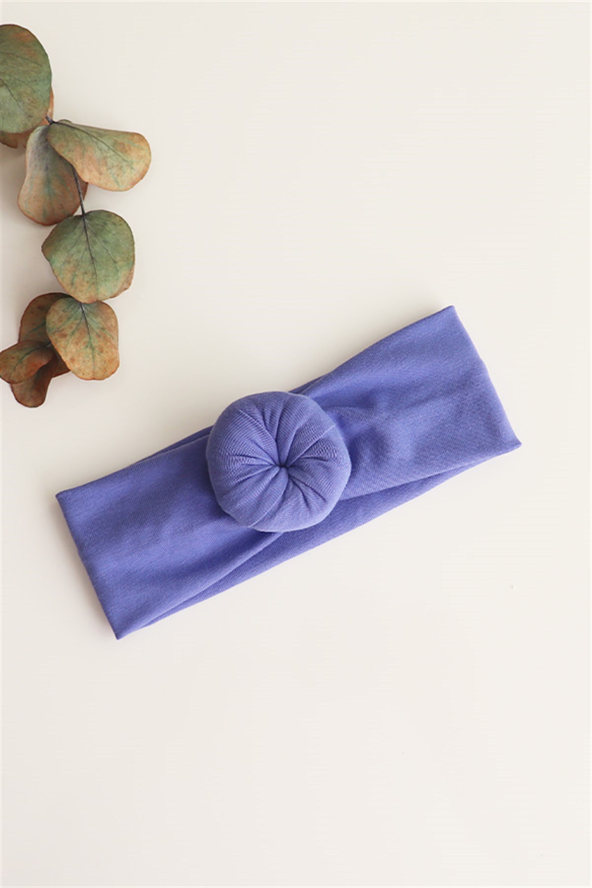 Eflatun Renkli Bebek Donut Bandana