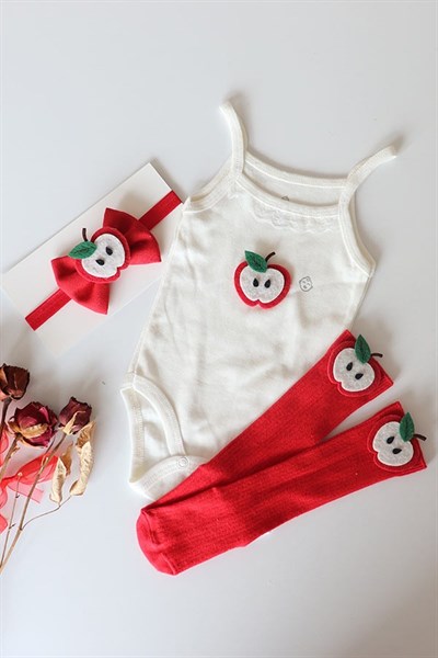Elma Konseptli Bebek Takım