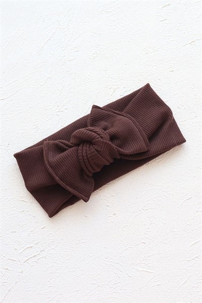 Kahve Renkli Yeni Ribana Bandana