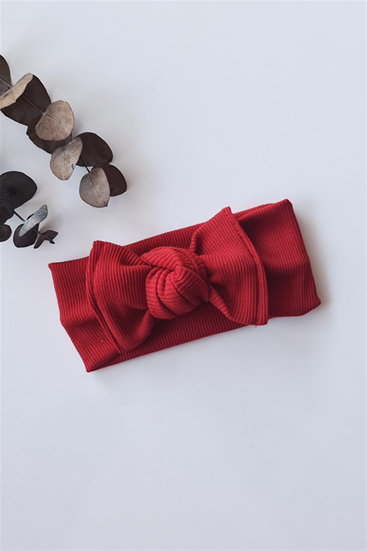 Kırmızı Renkli Ribana Bandana