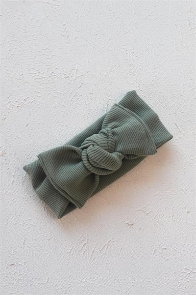 Koyu Çağla Renkli Yeni Ribana Bandana