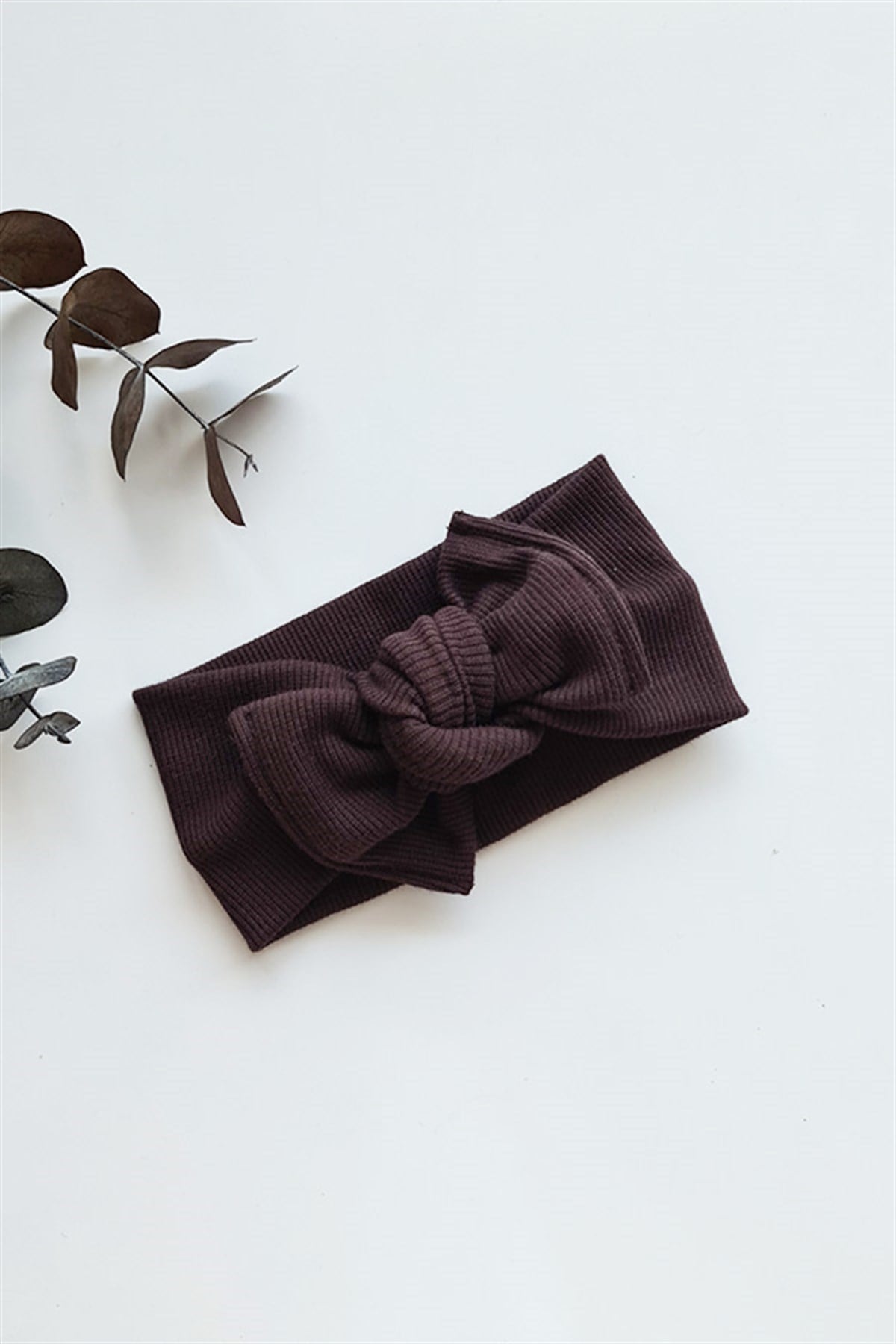 Koyu Kahve Renkli Yeni Ribana Bandana