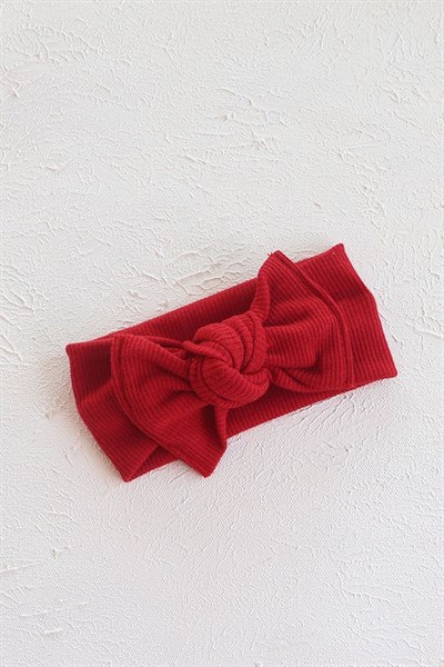 Koyu Kırmızı Renkli Yeni Ribana Bandana