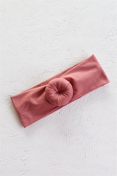 Koyu Pudra Renkli Donut Bandana