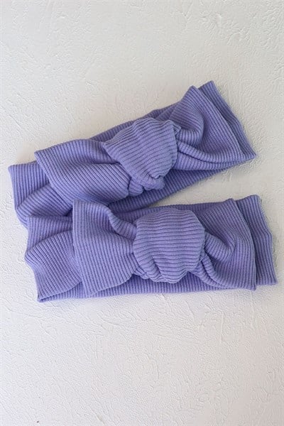 Lila Renkli Ribana Bandana