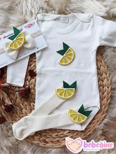 Limon Konseptli Bebek Takım