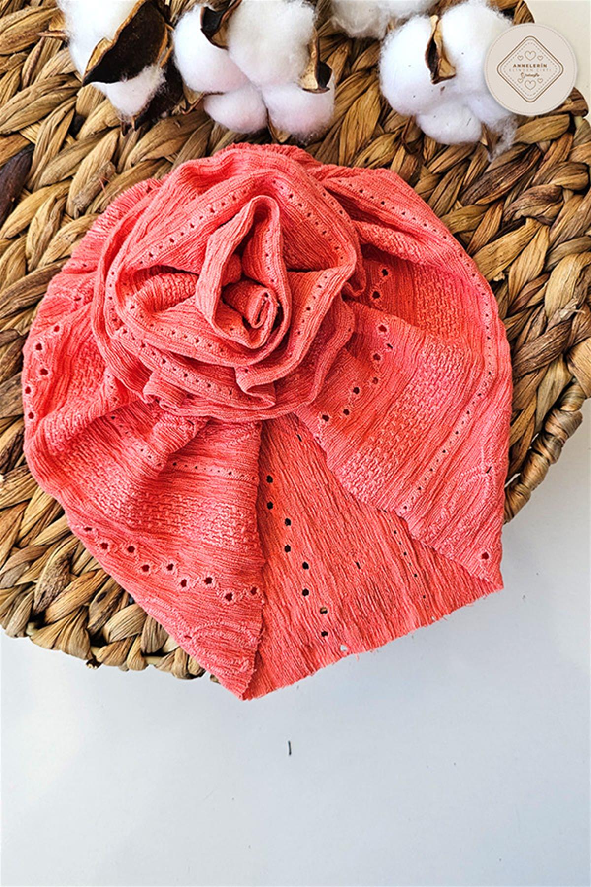 Mercan Renkli Bebek Fisto Bone