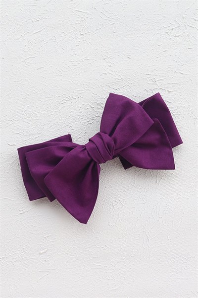 Mor Renkli Bebek Fiyonk Bandana
