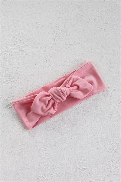 Pembe Renkli Bebek Tavşan Kulak Bandana