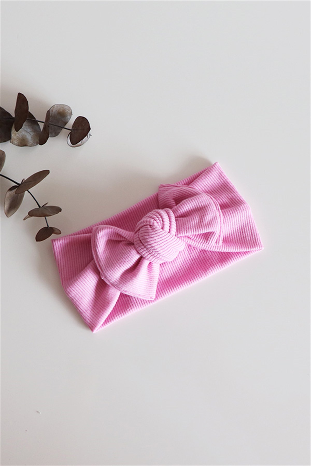 Pembe Renkli Yeni Ribana Bandana