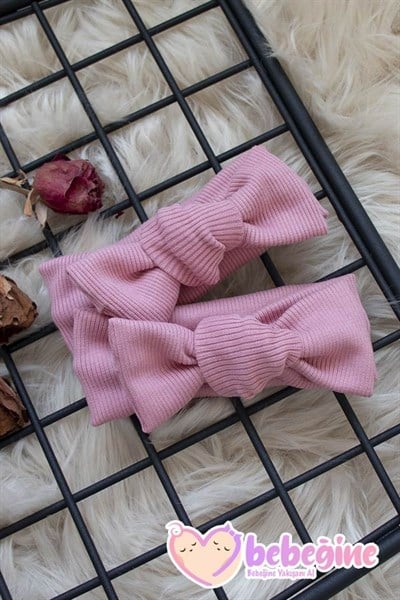 Pudra Pembe Renkli Ribana Bandana