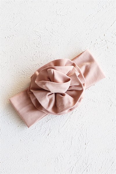 Pudra Ten Renkli Çiçek Bandana