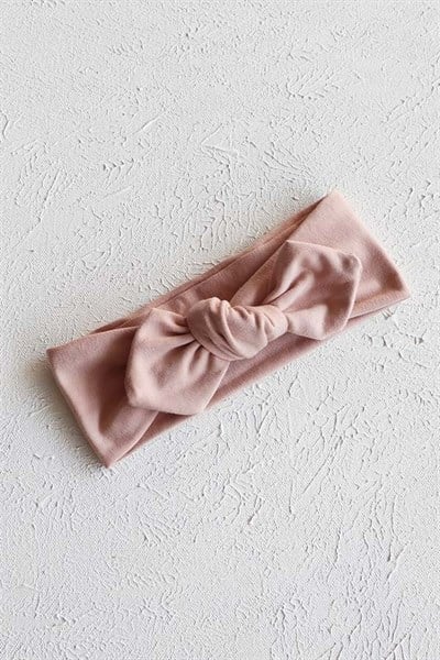 Pudra Ten Renkli Tavşan Kulak Bandana