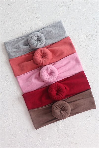 Rengarenk 5'li Donut Bandana Seti Paket 1 (6 - 24 Ay)