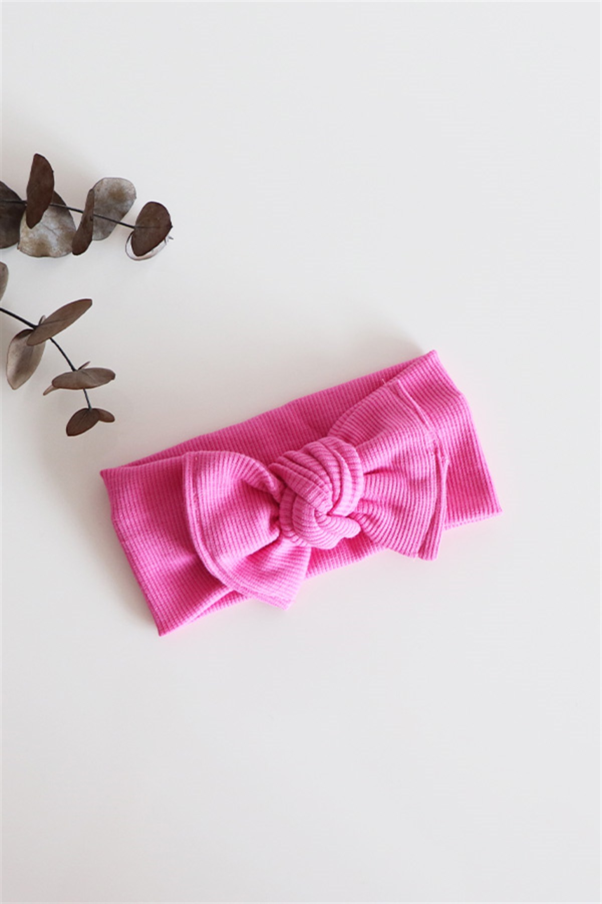 Şeker Pembe Renkli Ribana Bandana