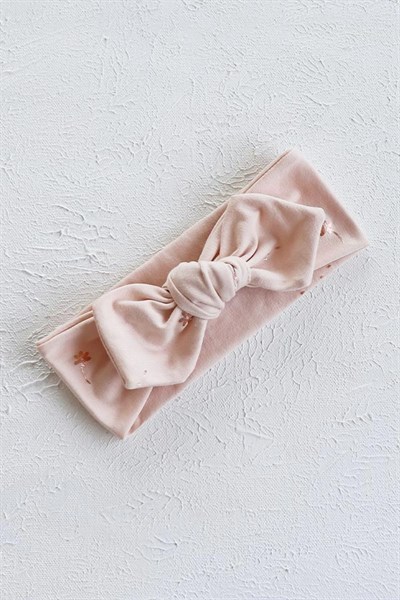 Somon Yaldız Desenli Renk Tavşan Kulak Bandana