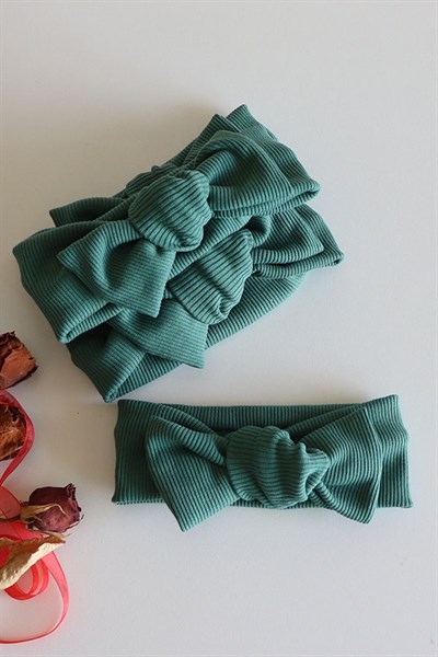 Yeşil Renkli Ribana Bandana